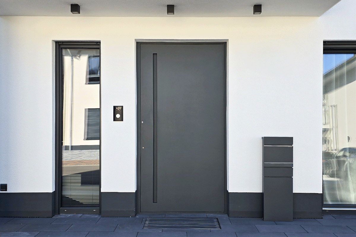 Haustür-Pivot-Inumbau